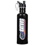 Florida Gators 26oz Black Stainless Steel Water Bottle