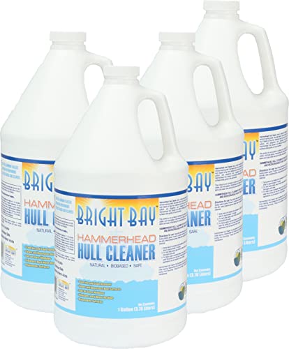 Boat Hull Cleaner/Stain Remover by Bright Bay - 4 gal. - Alum. Safe, No Harsh Acid