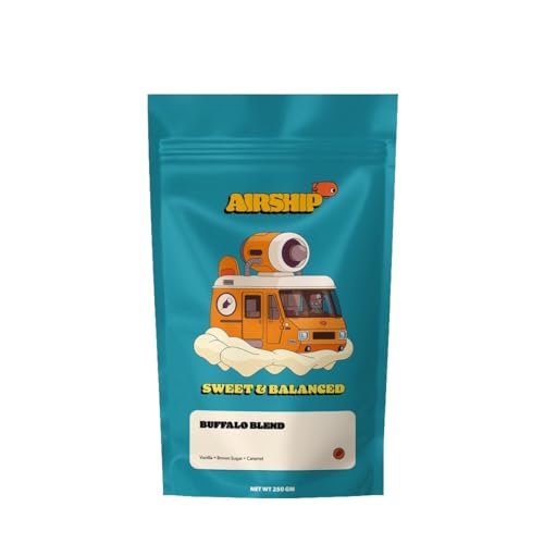 Buffalo Blend Whole Bean Coffee 12oz - Airship Coffee