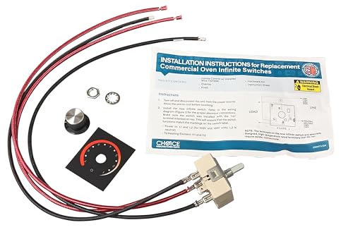 Choice Manufactured Parts Infinite Control Switch Kit, 208V, fits Hatco Commercial Oven, R02.19.017.00