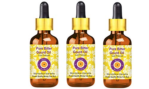 Huile de Courge amère Deve Herbes contre les imperfections, formule pure en pack de 3
