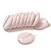 Pure Cotton Powder Puff,Puff, for Powder Foundation, 3.15 inch Normal Size, with Strap, Blending for Loose Powder Mineral Powder Body Powder, 10 Pieces