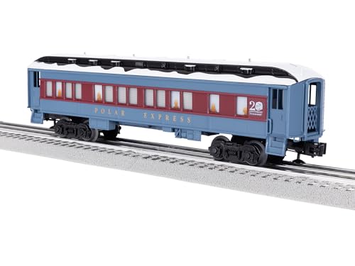 Lionel The Polar Express 20th Anniversary O Gauge Model Train Coach Car with White Roof
