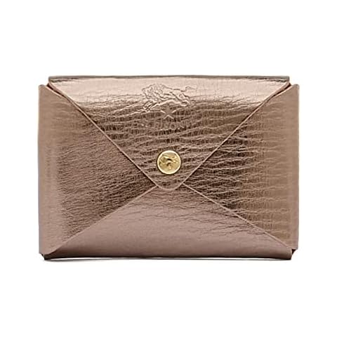 Titular de Tarjetas de Visita y Tarjetas de Crédito de Doble Piel de Vaca IL Bisonte Sovana SCC031 Cover