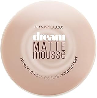 Maybelline New York Dream Matte Mousse Foundation, Classic Ivory, 0.64 oz.