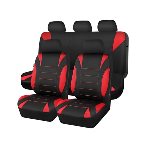 FALVFUN Car Seat Cover Full Set, Soft Breathable Anti-Slip Front