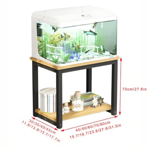Robuster Aquariumständer aus Metall, stabiles Aufbewahrungssystem mit hoher Tragfähigkeit. Aquariumständer, Metall-Aquariumständer, Aquariumschrank, Aufbewahrungsregal aus Eisen, zweilagiges