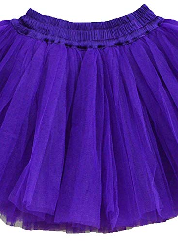 Image of A.T.U.N. (ALL THINGS UBER NICE) Girls Polyester Elasticated Stylish Tutu Skirt | Mini Skirt
