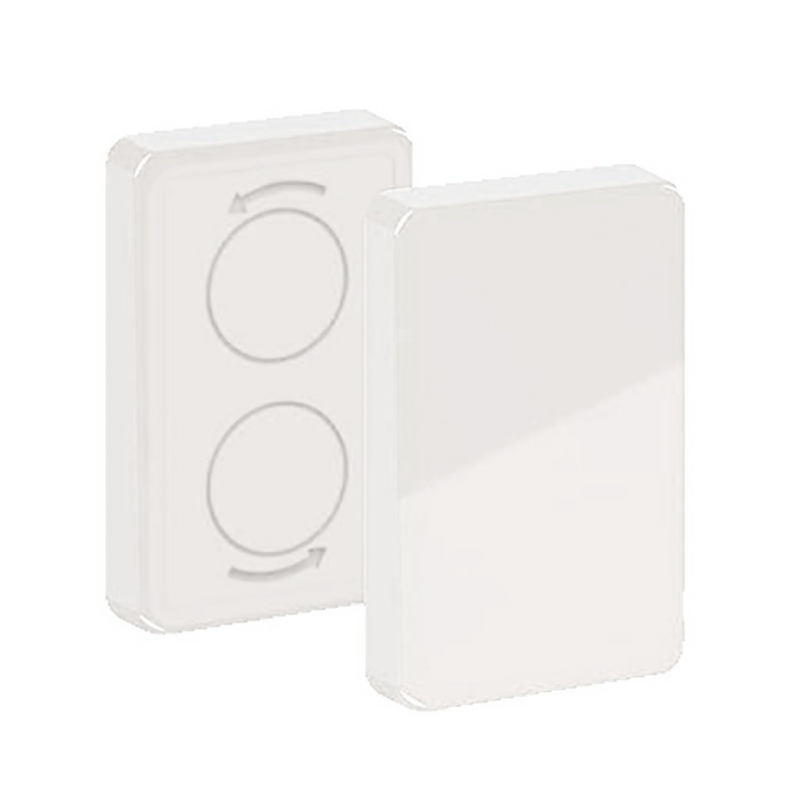 Fahia(ファヒア) White Pack Of 2 Flags Weight For Outdoor Use. Heavy Duty Windproof Design Magnetic Garden Flag Weight Safe Banner Outdoor