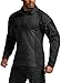 CQR Men's Combat Shirt Tactical 1/4 Zip Long Sleeve Military BDU Shirts Camo EDC Top with Pockets, Raider Black, Large