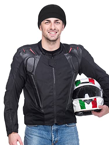 Image of Boao 6 Pieces Cooling Skull Caps Helmet Hard Hat Liner Sweat Wicking Running Beanie Cycling for Men Women