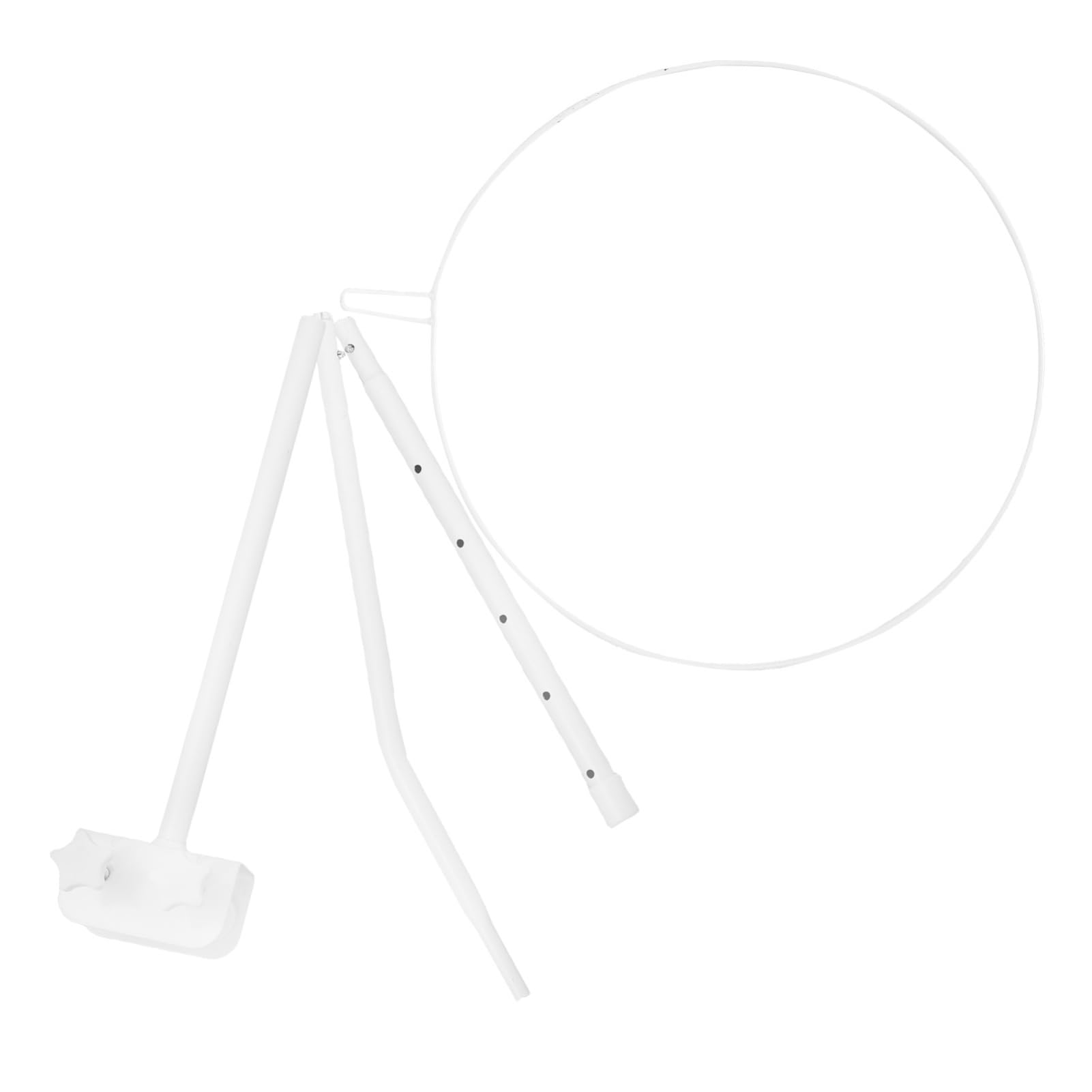 Flèche de lit bébé en acier inoxydable blanc anti-rouille résistant