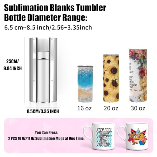 Machine presse à chaud gobelets sans ratés pour sublimation tasses - 6