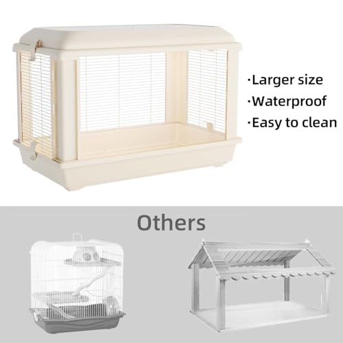Luriva PKY-SAC-24WT 24 Inch Large Transparent Small Animal Cage, Hamster Cage thumb #5