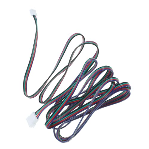 TOPPERFUN 2pcs Printer Motor Cables Connector for Stepper Motor Bipolar Stepper Wire for Printer Machines Cable Use in H