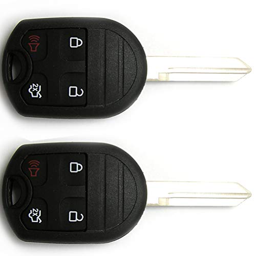 OCPTY CWTWB1U793D 2X Flip Key Entry Remote Control Entry Remote key Fob Transponder Ignition Key 2001-2016 for Ford for Crown Victoria for Edge for Escape 1788A-FWB1U793D 164-R8070C 164-R8067C