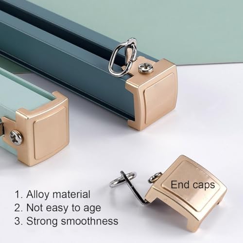 Heavy Duty Double Row Curtain Track - Silent Ceiling/Wall Mount for Room Dividers & Hospital Curtains - Versatile Heavy-Duty Rail for Easy Installation & Smooth Operation