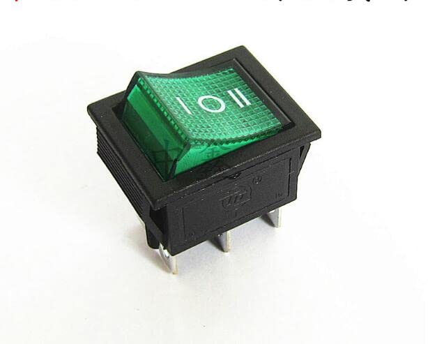 Bouton d'alimentation lumineux vert pour rénovation tableau électrique bateau CD4