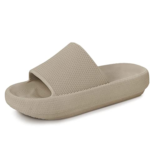 Image of Menore Slippers for Women and Men Quick Drying, Parent-Child EVA Open Toe Soft Slippers, Non-Slip Soft Shower Spa Bath Pool Gym Beach House Sandals for Indoor & Outdoor