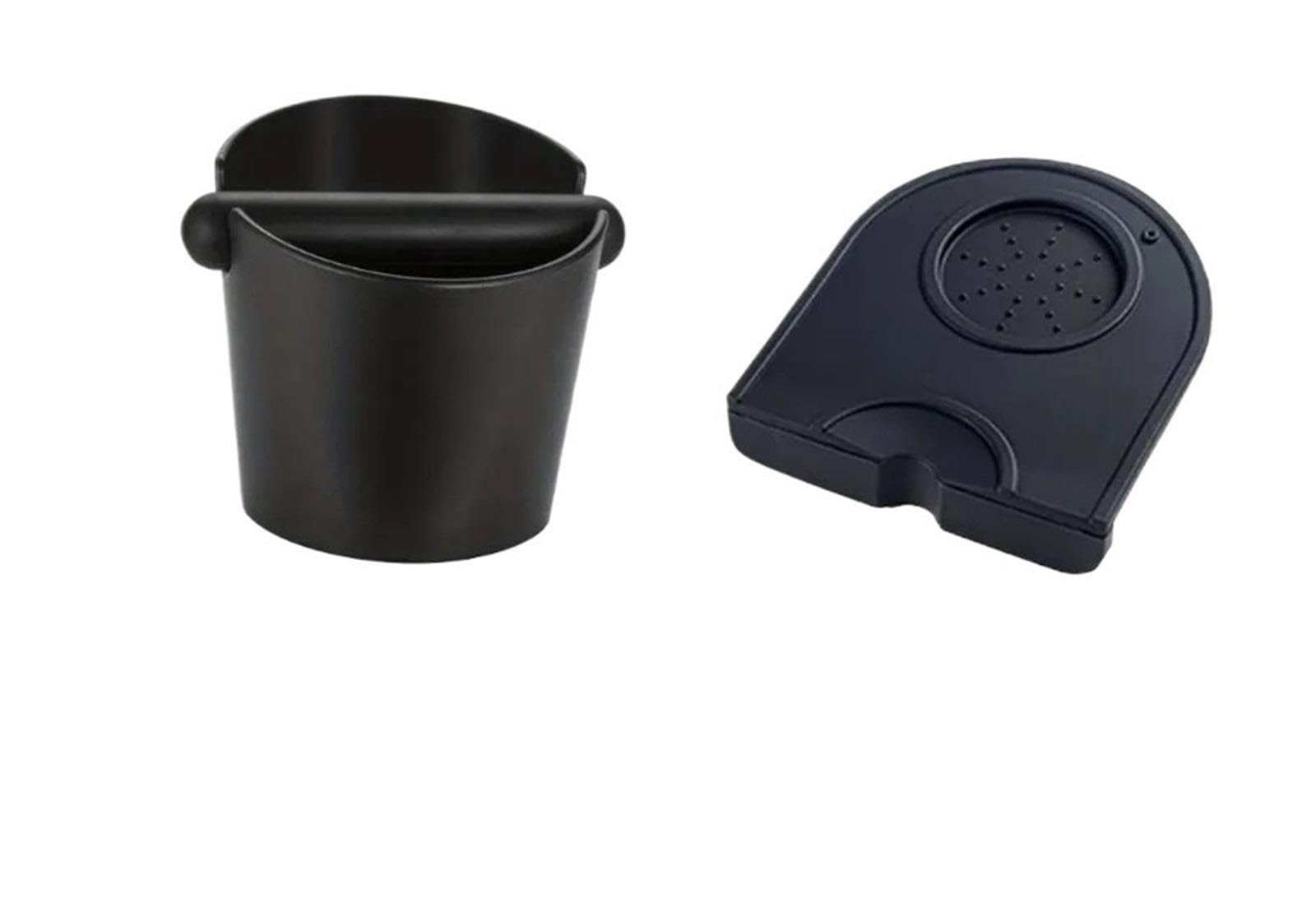 Kit Battitacco E Manomissione for Caffè Design Resistente Agli Urti Con Barra Rimovibile Tappetino In Silicone Kit Di Strumenti for Barista for Un Facile Smaltimento Dei Fondi Di Caffè(Tools-M)