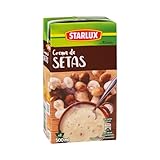 Knorr Starlux Pilzcremesuppe mit Champignons – Herzhaft & Samtig – 5er Vorratspack (5 x 500 ml Bricks) – Servierfertig & 100% Natürlich – Ideal als Suppe oder Sauce
