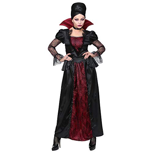 W WIDMANN MILANO Party Fashion - costume de vampire, robe, collier, suceuse de sang, Halloween