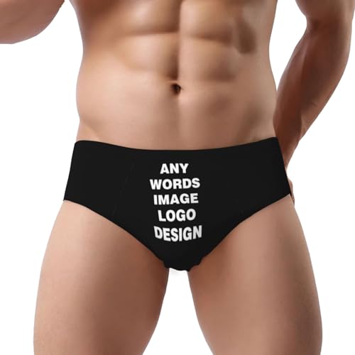 Custom Men's Underwear Briefs with Photo Personalized Novelty Face Photo Underwear for Men2