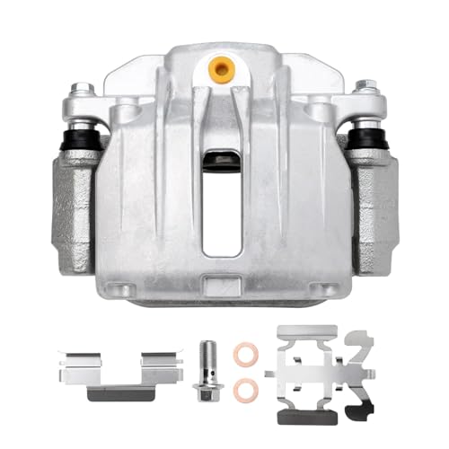 Image of Detroit Axle - Rear Brake Kit for GMC Chevy Silverado Sierra 1500 Tahoe | Yukon Safari Astro Drilled & Slotted Brakes Rotors w /Brake Calipers Replacement Ceramic Brake Pads