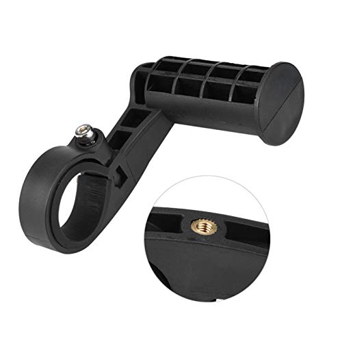 Extensor de guiador de bicicleta leve, suporte de lanterna para bicicleta durável de alta qualidade,