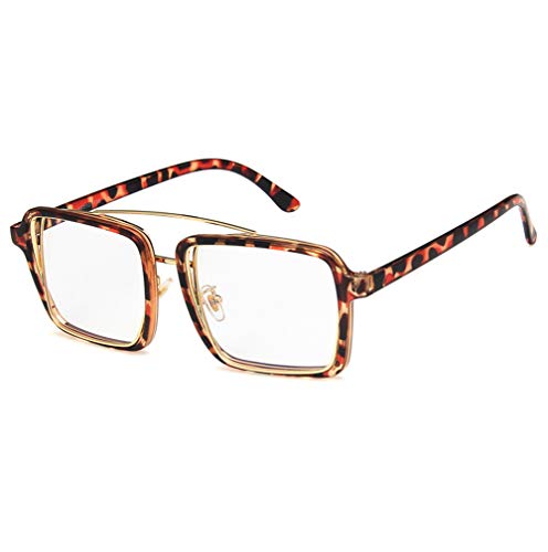 Shiratori Unisex Sunglasses Fashion Bright Black White Drive Holiday Square Non-Polarized UV400