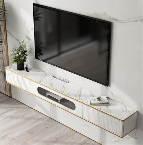 Centre de divertissement moderne blanc idéal pour optimiser le salon - 8
