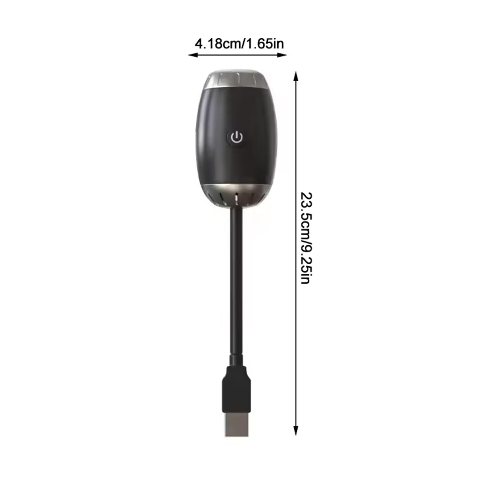 Proyector de Cielo Estrellado USB, Lámpara Galaxy para Coche | Diseño de Cuello de Cisne Flexible 360°, Anillo de Enfoque y Proyección Gran Angular, Plug & Play(Black hole)