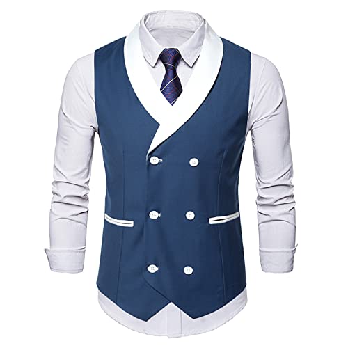 Veste d'hiver homme en flanelle bleue chaude pour affronter le froid avec style