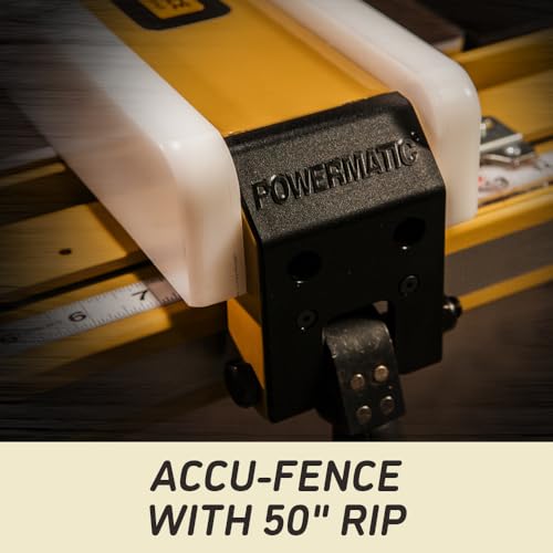 Image of Powermatic 10-Inch Table Saw, Extension Table, 50-Inch Rip, 3 HP, 1Ph 230V (Model PM2000B)