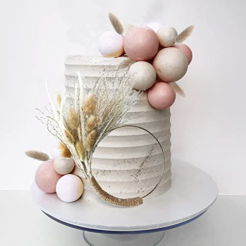 Wood Oh Baby Cake Topper Boho Cake Toppers Balls Cake Topper Decorations Baby Shower Decorations For Boho Baby Shower Birthday Wedding Gender Reveal Cake Decorations (Light Brown) #TOP2