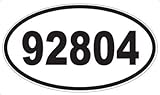 US Decal, Inc. Number 92804 Oval Sticker