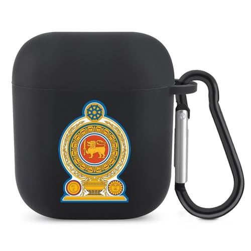 Sri Lanka Emblem AirPods Case with Keychain