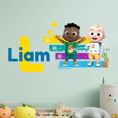 Vinilo decorativo personalizado CoComelon para pared miniatura 1