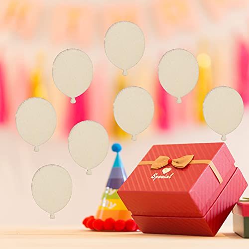 Globos de madera pulida para proyectos de bricolaje y adornos sin terminar de alta gama 8