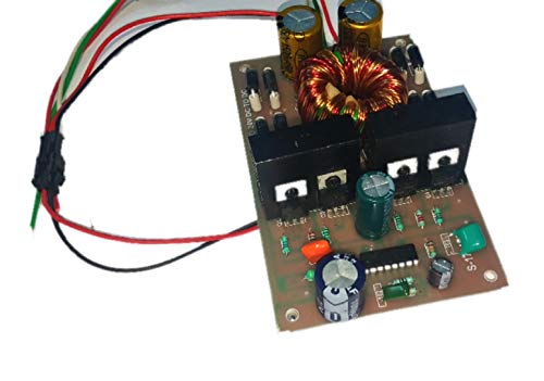 Electronic Works 12 V Volt DC to 35-0-35 Volt DC Converter Board Dual Power Supply 4 to 7 Ampere Transistor or mosfet Amplifier Board Power Supply