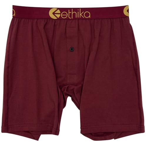 Ethika Mens Alternate Boxer Brief | *Solids* Righteous Port