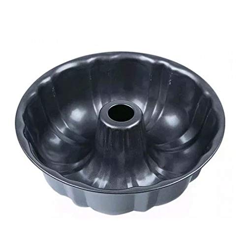 Forma De Metal Redonda Furo Central Para Pudim/Bolo