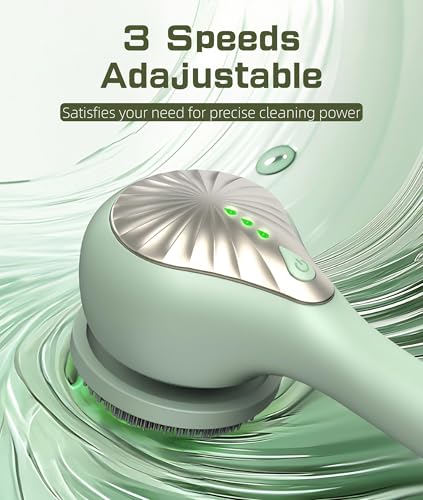 Brosse électrique dos à 3 vitesses pour une exfoliation sous la douche - 5