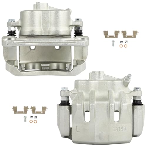 Image of SCITOO 19-B2831 19-B2830 Front Left & Right Disc Brake Calipers w /Bracket Fit For Lexus For ES300 2002-2003,For Lexus For ES330 2004-2006,Double Pistons