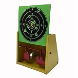 14X14 cm Air Gun Pellet Trap BB Trap Target Trap with 40 Pcs Card Board Splatter Sighting-in Targets