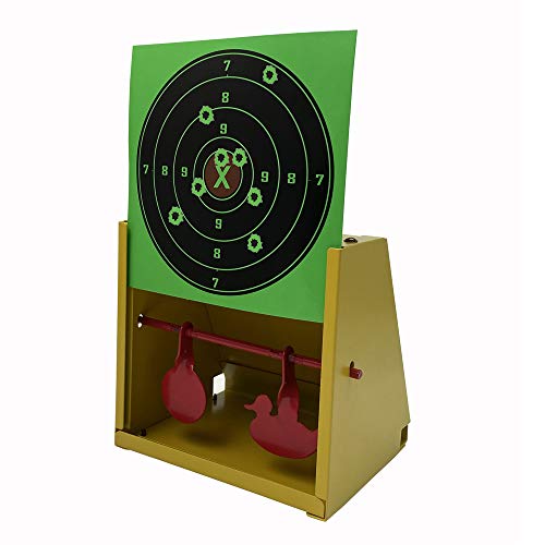 14X14 Cm Air Gun Pellet Trap Bb Trap Target Trap With 40 Pcs Card Board Splatter Sighting-In Targets #TOP10