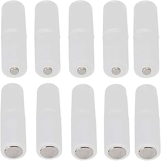 (Pack of 10) Coret AAA to AA Battery Adapter, AAA to AA Battery Converter Holder, AAA to AA Adapter for Battery Converter AAA to AA