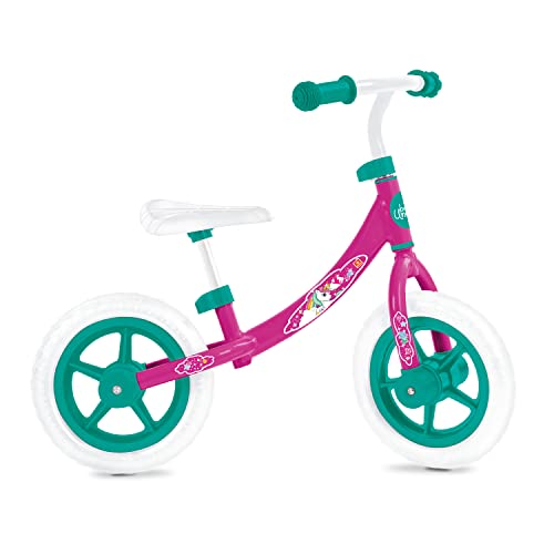 Mondo 28480 Bicicleta sin Pedales Unicornio 61x24x16cm, Varios, Bambino