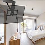 EXPERIENCIA DE VISUALIZACIÓN CÓMODA: ¿Todavía te preocupa ver la televisión con dolores de espalda? Este soporte de TV tiene una altura de elevación automática, se puede extender de 18,2 cm/7,16 pulgadas a 71,8 cm/28,2 pulgadas, ajuste del ángulo de inclinación de 0° a 85°, ángulos de visión cómodos y espacio despejado, para obtener la mejor experiencia de visualización.