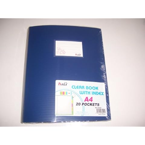 Presentation Folder SIZE A4- 20 POCKETS Cover